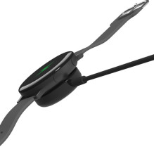 Riff Magnetic USB Charger for Samsung smart watches 3 / 4 / 5 / Active 1 / 2 / S7 1m Black