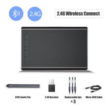VSON WP9625N LetSketch profesionali grafinė planšetė su USB, juoda / raudona VSON WP9625N LetSketch profesionali grafinė planšetė su USB, juoda / raudona