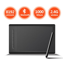 VSON LetSketch WP9625 Professional Wireless Graphic Tablet with Bluetooth Black / Red VSON LetSketch WP9625 Professional Wireless Graphic Tablet with Bluetooth Black / Red