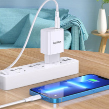 iKaku KSC-926 PD20W single Type-C port smart charger White iKaku KSC-926 PD20W single Type-C port smart charger White
