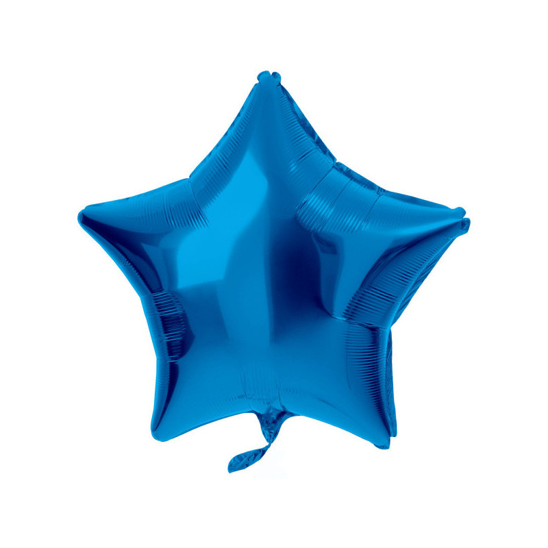 Folat Foil Balloon "Star" 48cm Blue