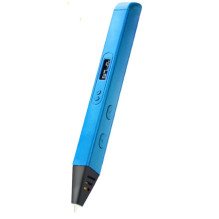 Riff RP800A Pro Slim 3D Pen Printing Pen with LCD with 1.75mm ABS / PLA Filament wire AC Powered Blue Riff RP800A Pro Slim 3D Pen Printing Pen with LCD with 1.75mm ABS / PLA Filament wire AC Powered Blue
