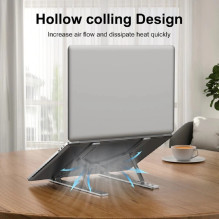 Riff RF-0085 2in1 Metall Portable Notebook (10-17") / Tablet / Phone Perfect adjustable Angle Stand & Cooler Pa Riff RF-0085 2in1 Metall Portable Notebook (10-17") / Tablet / Phone Perfect adjustable Angle Stand & Cooler Pa