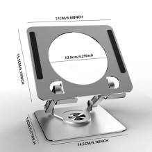 Riff Universal Metal Tablet / Laptop rotary support Riff Universal Metal Tablet / Laptop rotary support