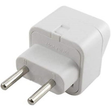 Riff Charging adapter USA / UK / CN to EUR White Riff Charging adapter USA / UK / CN to EUR White