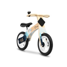 Lionelo WILLY AIR INDYGO Balance wheel PUMPING WHEELS (wooden frame) Blue