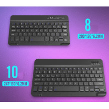„iKaku KSC-339“ 10 colių „Bluetooth“ klaviatūra išmaniesiems televizoriams / išmaniesiems telefonams / asmeniniams kompi „iKaku KSC-339“ 10 colių „Bluetooth“ klaviatūra išmaniesiems televizoriams / išmaniesiems telefonams / asmeniniams kompi