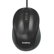 iKaku KSC-356 3 mygtukų optinė kompiuterio pelė 1500 DPI USB juoda