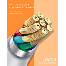 Kaku KSC-396 Smart USB Socket 2.4A Charger + 1m microUSB cable