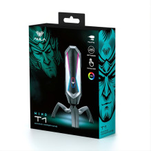 Aula T1 profesionalus HD skaidrus žaidimų / balso transliacijų mikrofonas su USB-C atjungiamu 1,7 m USB kabeliu Aula T1 profesionalus HD skaidrus žaidimų / balso transliacijų mikrofonas su USB-C atjungiamu 1,7 m USB kabeliu