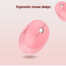 MOFII Sweet Wireless Keyboard and Optical Mouse 2,4G USB Pink - Multi Color Buttons