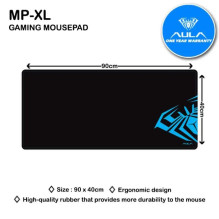 Aula MP-XL Large Gaming Mouse Pad Speed low fribtion surface / rubbered stability bottom (90x40cm)