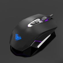 Aula S50 Multi-Color backlight wired Gaming Optical mouse / 7 buttons / 800-4800dpi / with ergonomic shape / Black Aula S50 Multi-Color backlight wired Gaming Optical mouse / 7 buttons / 800-4800dpi / with ergonomic shape / Black