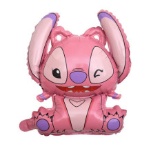 Riff 52x50cm Folio Balloon Lilo &amp; Stitch Pink