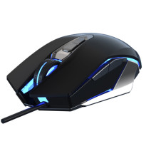 Aula S50 daugiaspalvis laidinis žaidimų optinis pelės modulis su foniniu apšvietimu / 7 mygtukai / 800–4800 dpi / ergono Aula S50 daugiaspalvis laidinis žaidimų optinis pelės modulis su foniniu apšvietimu / 7 mygtukai / 800–4800 dpi / ergono