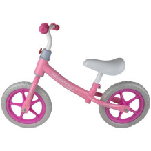 Riff Kid's balancing cross-country bicycle with 12" EVA wheels up to 35kg Pink / White