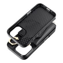 Riff Wonder wallet back case Apple iPhone 16e / iPhone 17e (with card slots, x2 straps) Black Riff Wonder wallet back case Apple iPhone 16e / iPhone 17e (with card slots, x2 straps) Black
