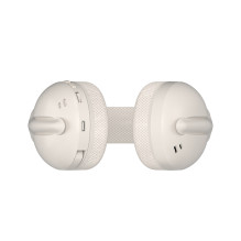 Aula S6 3in1 Lightweight and portable Headphones with Bluetooth / Wireless / Wire Beige Aula S6 3in1 Lightweight and portable Headphones with Bluetooth / Wireless / Wire Beige