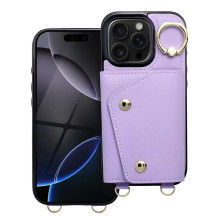 Riff Wonder wallet back case Apple iPhone 16e / iPhone 17e (with card slots, x2 straps) Purple Riff Wonder wallet back case Apple iPhone 16e / iPhone 17e (with card slots, x2 straps) Purple