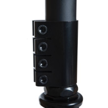 Kruzzel Aluminum Stunt scooter with ABEC-9 bearings and rubber wheels up to 100kg Black Kruzzel Aluminum Stunt scooter with ABEC-9 bearings and rubber wheels up to 100kg Black