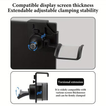 Riff Universal Clip-on Headphone holder / monitor hook Riff Universal Clip-on Headphone holder / monitor hook