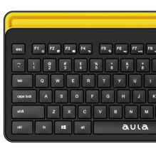 Aula AWK310 Bluetooth Keyboard for Smart TV / PC / Tablet PC with EN / RUS Layout Black Aula AWK310 Bluetooth Keyboard for Smart TV / PC / Tablet PC with EN / RUS Layout Black