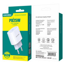 iKaku KSC-541 ZHUODO PD25W fast charger Adapter with Type-C White