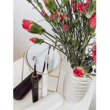 „Shona Pro Electric IPX7 Sonic“ dantų šepetėlis su 5 režimais / 3 greičiais + kelioninis dėklas (pridedamos 2 galvutės),