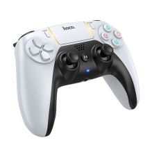 Hoco GA1 Wireless Game controller for PlayStation PS5 PS4 PC White
