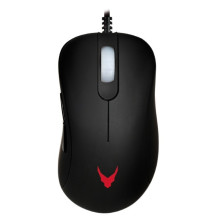 Varr OM0275 Pro Avago Optical Gaming Mouse 6 Buttons Fabric Cable with Multi-Color Backlight Up to 8200 dpi Black