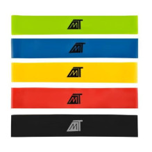 Malatec GC6242 Latex Exercise Resistance Bands (5pcs.) with Carry Bag Rainbow Malatec GC6242 Latex Exercise Resistance Bands (5pcs.) with Carry Bag Rainbow