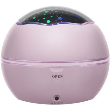 Riff RF1044 2in1 Bedside colorful lamp with a projector (+ 2 projector overlays) Pink Riff RF1044 2in1 Bedside colorful lamp with a projector (+ 2 projector overlays) Pink