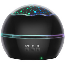 Riff RF1037 2in1 Bedside colorful lamp with a projector (+ 2 projector overlays) Black