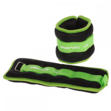 „SportVida Ergo Fit“ svarmenų rinkinys, reguliuojamas rankomis ir kojomis, 2 x 0,5 kg, žalias „SportVida Ergo Fit“ svarmenų rinkinys, reguliuojamas rankomis ir kojomis, 2 x 0,5 kg, žalias