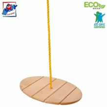 Woody 90125 Wooden (180cm) Swing plate - monkey seat (d. 34cm) for kids 3+ years (max 50kg) Woody 90125 Wooden (180cm) Swing plate - monkey seat (d. 34cm) for kids 3+ years (max 50kg)