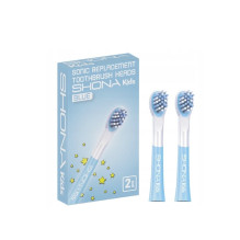 Shona original x2 heads for Shona Kids Vision Toothbrushes Blue Shona original x2 heads for Shona Kids Vision Toothbrushes Blue