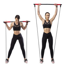 HMS DC30 Multifunctional Pitates & Fitness Streech Workout Stick Bar with handle rubbers Black HMS DC30 Multifunctional Pitates & Fitness Streech Workout Stick Bar with handle rubbers Black