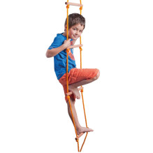 Woody 90124 Wooden Rope ladder (190cm) for kids 3+ years (max 50kg) Woody 90124 Wooden Rope ladder (190cm) for kids 3+ years (max 50kg)