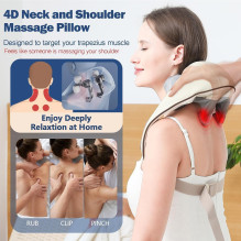 Riff RF768 Shiatsu neck massager with heating function