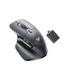 Aula SC150 2in1 belaidė + laidinė Super Mini (8x5x3cm) RGB žaidimų pelė, juoda