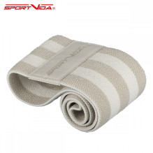 SportVida Fitness &amp; Crossfit Hip Band Rubber for buttock &amp; lower muscle 32*7,6cm Gray