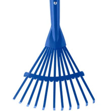 Woody 91886 medinis / metalinis sodo įrankis - vejos grėblys (100 cm) vaikams nuo 3 metų, mėlynas Woody 91886 medinis / metalinis sodo įrankis - vejos grėblys (100 cm) vaikams nuo 3 metų, mėlynas