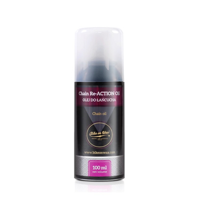 BikeOnWax Chain re-action oil - Easy Apply &amp; Designed as Daily chain lubricant 100ml Aerosol
