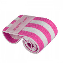 SportVida Fitness &amp; Crossfit Hip Band Rubber for buttock &amp; lower muscle 32*7,6cm Pink