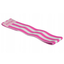 SportVida Fitness &amp; Crossfit Hip Band Rubber for buttock &amp; lower muscle 32*7,6cm Pink