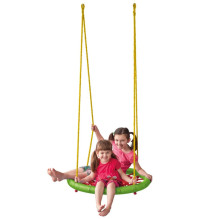 Woody 91412 didelės apvalios sūpynės (83 cm skersmens) vaikams nuo 3 metų (iki 80 kg)