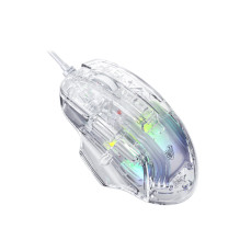 Aula S80 Multi-Color backlight Wired Gaming Optical mouse with TRANSPARENT body Aula S80 Multi-Color backlight Wired Gaming Optical mouse with TRANSPARENT body