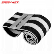 SportVida Fitness &amp; Crossfit Hip Band Rubber for buttock &amp; lower muscle 40*7,6cm Black