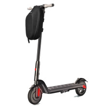 Wozy 1S4LBK Hard Shell Waterproof electric &amp; standart scooter / bicycle handlebar zipper bag 4L Black