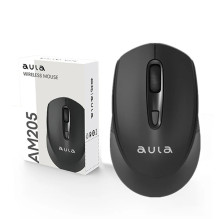 Aula AM205 2.4G belaidė pelė su 4 klavišais (800-1600 dpi), juoda Aula AM205 2.4G belaidė pelė su 4 klavišais (800-1600 dpi), juoda